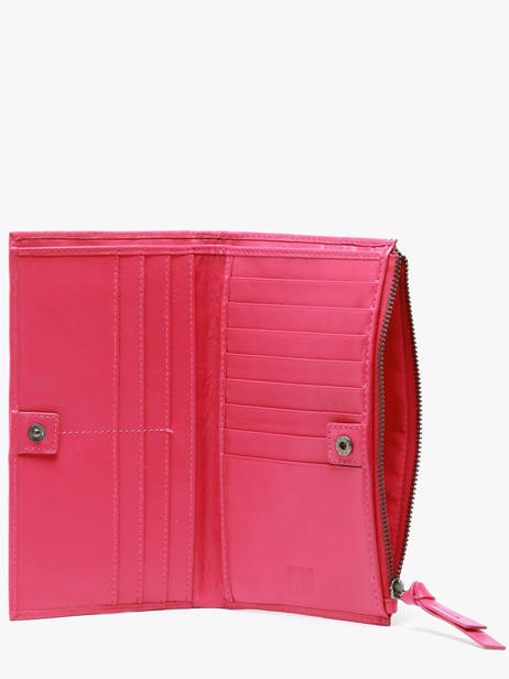 Portefeuille Leder Biba Roze wallet VAW2L ander zicht 1